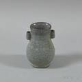 Chinese Small Celadon Crackleglazed Vase