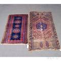 Two Hamadan Scatter Rugs
