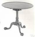 Pennsylvania Chippendale mahogany tea table ca 1780
