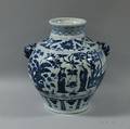 Chinese Large Blue and White Jar