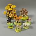 Eight Maria Maravigna 18992006 Mushroom Sculptures
