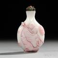 Doubleoverlay Peking Glass Snuff Bottle