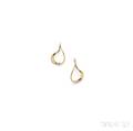 18kt Gold Earpendants Michael Good