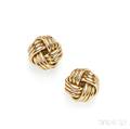 18kt Gold Earclips Tiffany amp Co