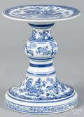 Chinese blue and white porcelain cake stand