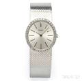 Ladys 18kt White Gold and Diamond Wristwatch Piaget