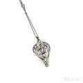 Arts amp Crafts Sapphire Pendant Frank Gardner Hale