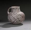Anasazi Blackonwhite Pottery Pitcher