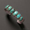 Navajo Silver and Turquoise Bracelet
