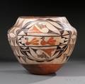 Acoma Polychrome Pottery Jar
