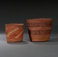 Two Tlingit Twined Baskets