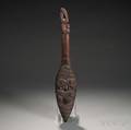 Maori Carved Wood Dance Paddle