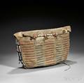 Plains Beaded Buffalo Hide Possible Bag