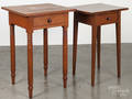 Pennsylvania Sheraton stained pine onedrawer stand