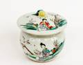 Chinese Famille Verte Lidded Jar