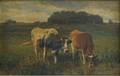 George Arthur Hays American 18541945 Grazing Cows