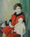 Jessie Goodwin Preston American b 1880 My Favorite Doll