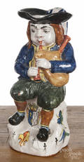 French LHermine figural Toby jug