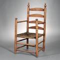 Maple and Oak SlatBack Armchair