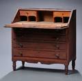 Miniature Federal Cherry Slantlid Desk