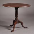 Mahogany Tilttop Tea Table