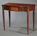 Federal Mahogany Inlaid Card Table