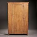 Tiger Maple Grained Clothes Cupboard