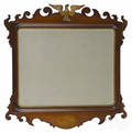 Chippendale style mahogany mirror
