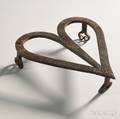 Wrought Iron Heartshaped Trivet
