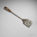 Steel and Wood Pierced Spatula