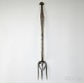 Wrought Iron Hearth Fork