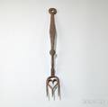 Wrought Iron Hearth Fork