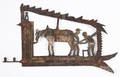 Sheet iron weathervane