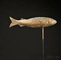 Gilt Copper Codfish Weather Vane