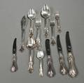 Swedish 830 Silver Flatware Service