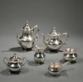 Fivepiece Gorham Sterling Silver Tea and Coffee Service