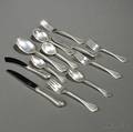 Assembled Towle Old Newbury Sterling Silver Flatware Service