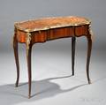 Louis XVstyle Marquetry and Ormolumounted Writing Table