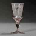 Engraved Silesian Wineglass