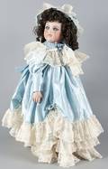 Contemporary Bru Jne style porcelain doll