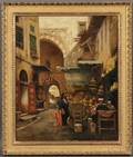 Maxime Dastugue French 18511909 North African Market