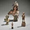 Four Cast Metal Figures