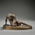 Grand Tour Bronze Figure of the Dying Gaul