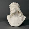 After Professor Giuseppe Bessi Italian 18571922 Alabaster Bust of Jesus Christ