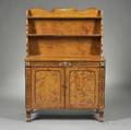 Charles X Birchveneered Cupboard