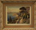European School 20th Century Amalfi Coast View