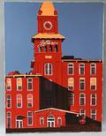 Scott Prado American 20th21st Century Jefferson Mill Clock Tower Manchester New Hampshire