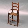 Country Ladderback High Chair