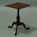 Queen Anne Cherry Rectangulartop Candlestand