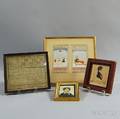 Four Small Framed Items